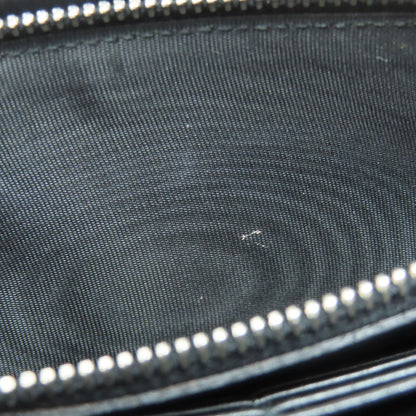 PRADA Long Wallet Purse 1M1037 Safiano black logo
