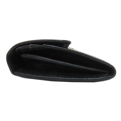 PRADA Long Wallet Purse 1M1037 Safiano black logo