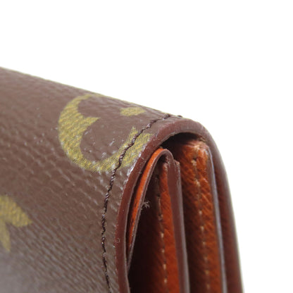 LOUIS VUITTON Coin case M61970 Monogram canvas Brown Porto Monet Guze