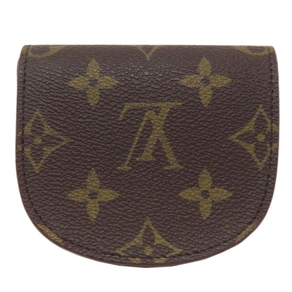 LOUIS VUITTON Coin case M61970 Monogram canvas Brown Porto Monet Guze
