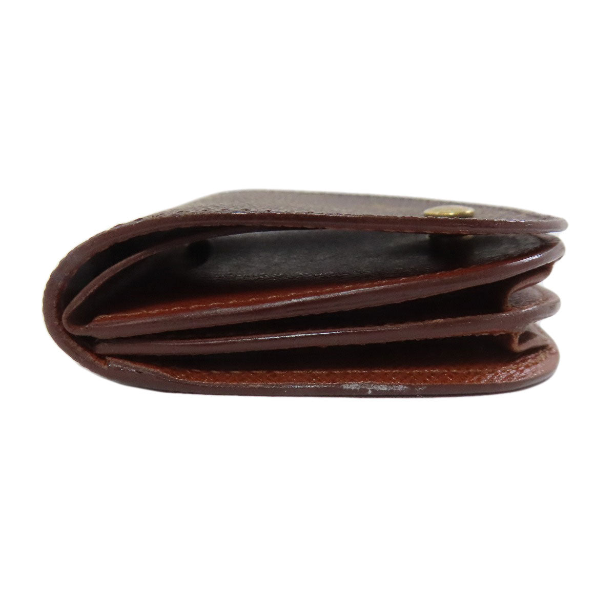 LOUIS VUITTON Coin case M61970 Monogram canvas Brown Porto Monet Guze