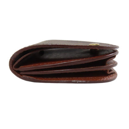 LOUIS VUITTON Coin case M61970 Monogram canvas Brown Porto Monet Guze