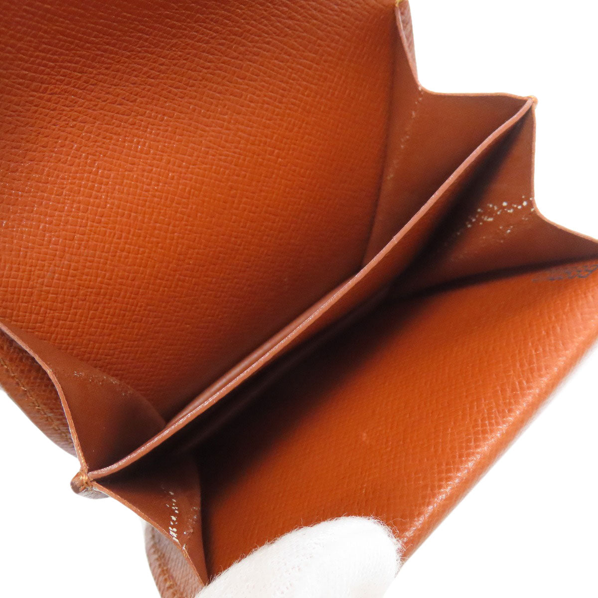 LOUIS VUITTON Coin case M61970 Monogram canvas Brown Porto Monet Guze