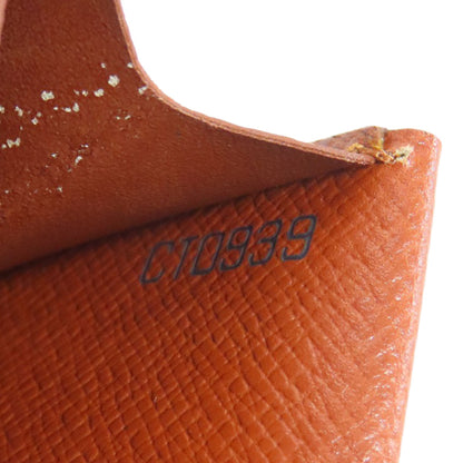 LOUIS VUITTON Coin case M61970 Monogram canvas Brown Porto Monet Guze