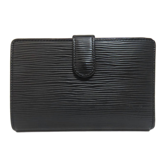 LOUIS VUITTON Bifold Wallet M63242 Epi black Portefeuille Vienova