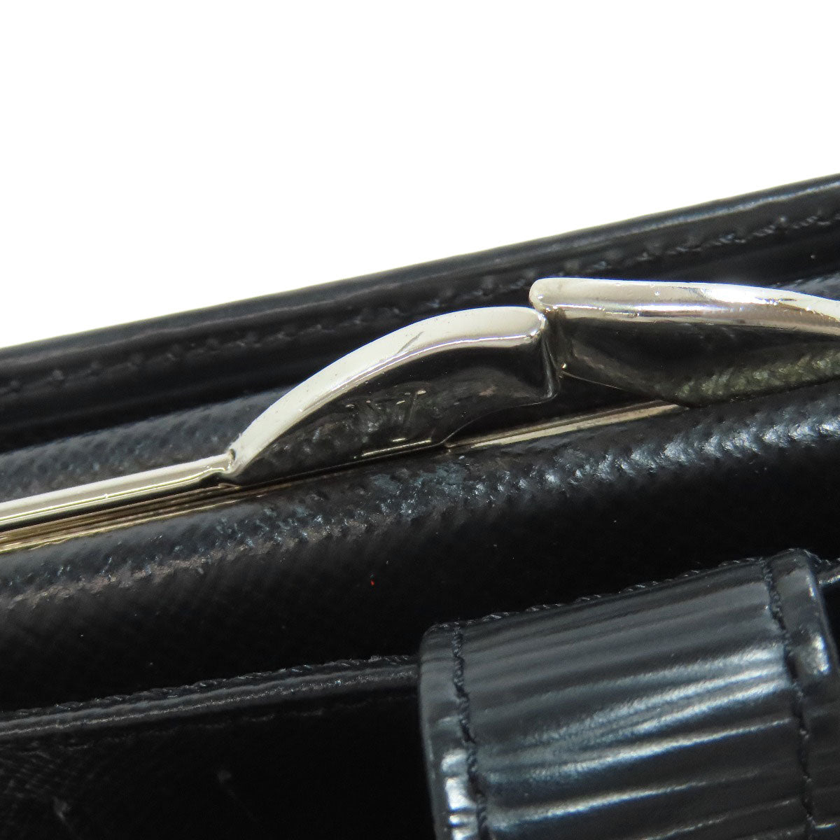 LOUIS VUITTON Bifold Wallet M63242 Epi black Portefeuille Vienova