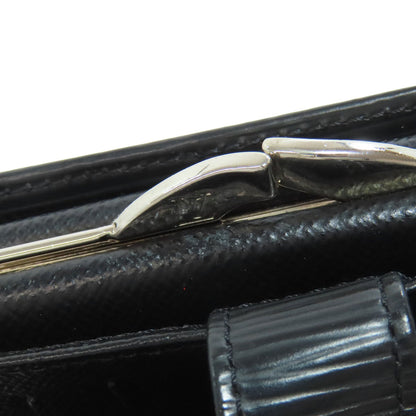 LOUIS VUITTON Bifold Wallet M63242 Epi black Portefeuille Vienova