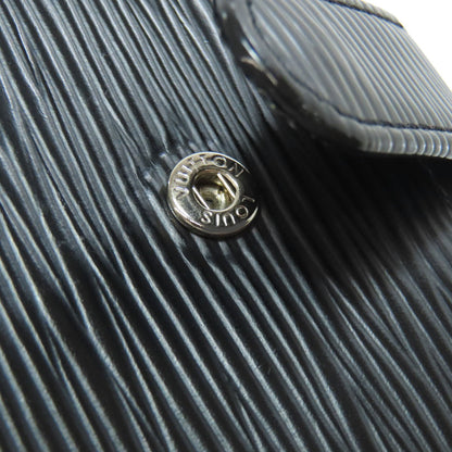 LOUIS VUITTON Bifold Wallet M63242 Epi black Portefeuille Vienova