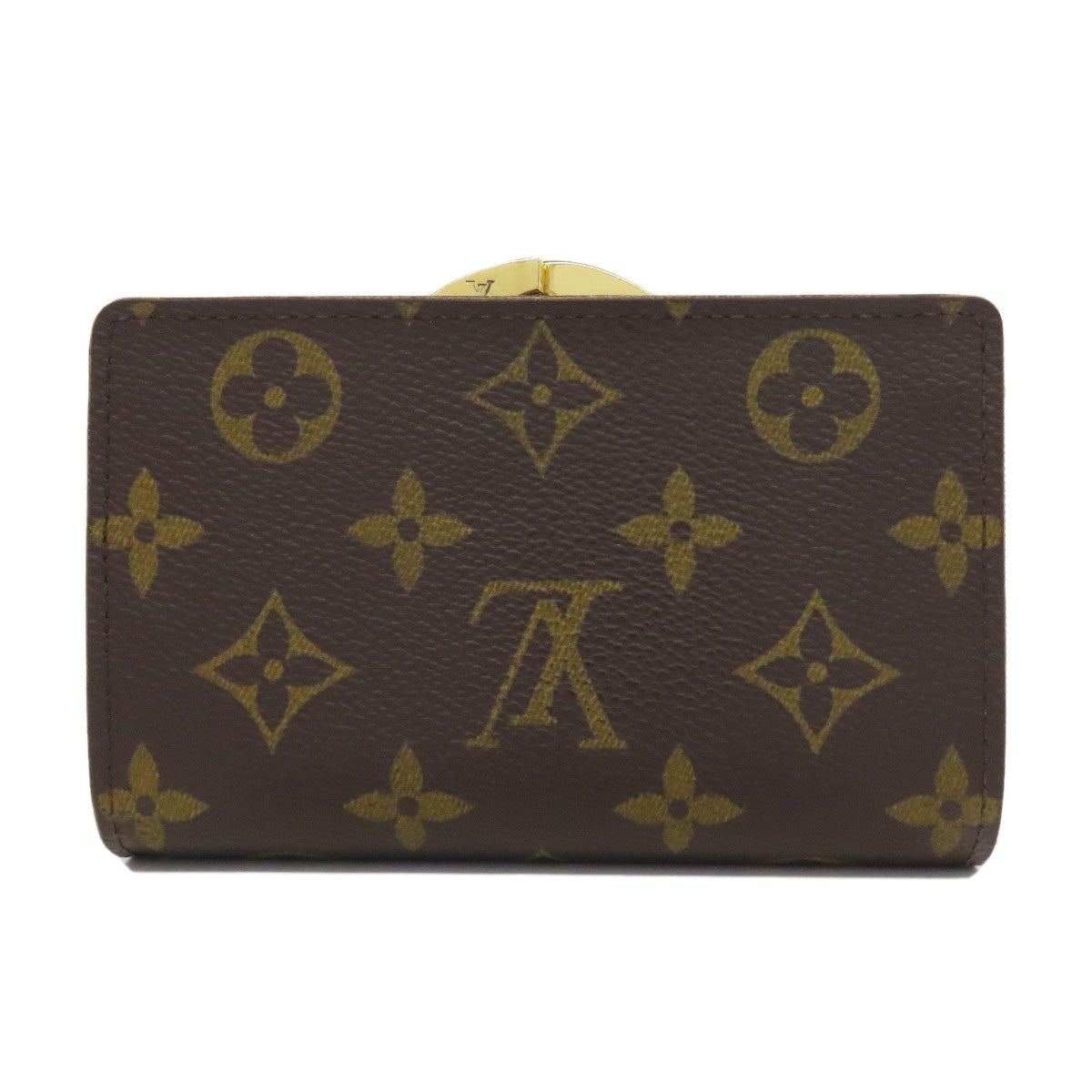LOUIS VUITTON Bifold Wallet M61663 Monogram canvas Brown PortomonÃ© Vienova