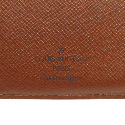 LOUIS VUITTON Bifold Wallet M61663 Monogram canvas Brown PortomonÃ© Vienova
