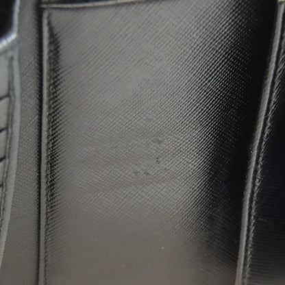 PRADA Bifold Wallet M170 Nylon black logoMetal