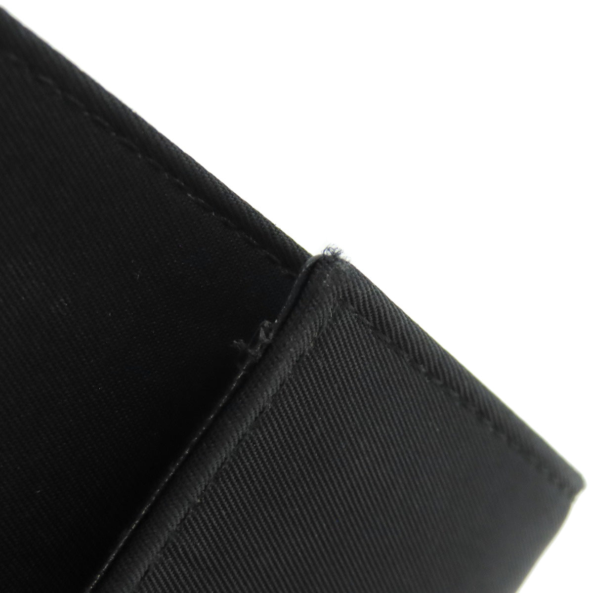 PRADA Bifold Wallet M170 Nylon black logoMetal