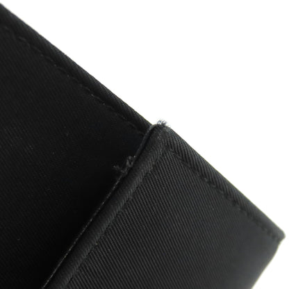 PRADA Bifold Wallet M170 Nylon black logoMetal