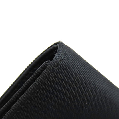 PRADA Bifold Wallet M170 Nylon black logoMetal