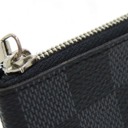 LOUIS VUITTON Coin case N60155 Damier canvas gray Pochette Kle