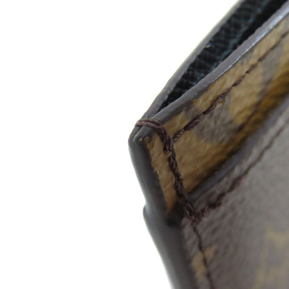 LOUIS VUITTON Card Case M69161 Monogram reverse Brown Porto cult · Simple