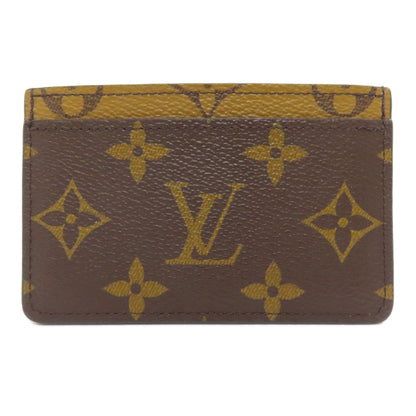 LOUIS VUITTON Card Case M69161 Monogram reverse Brown Porto cult · Simple