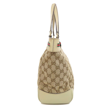 GUCCI Tote Bag 257061 canvas Brown Mayfair Sherry Line