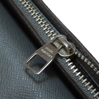 LOUIS VUITTON Long Wallet Purse M32653 Taiga Leather gray Portefeuille Blaza