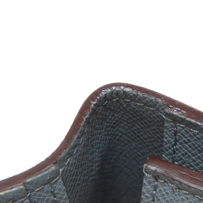 LOUIS VUITTON Long Wallet Purse M32653 Taiga Leather gray Portefeuille Blaza