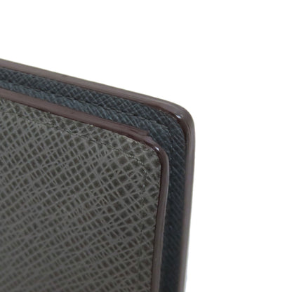 LOUIS VUITTON Long Wallet Purse M32653 Taiga Leather gray Portefeuille Blaza