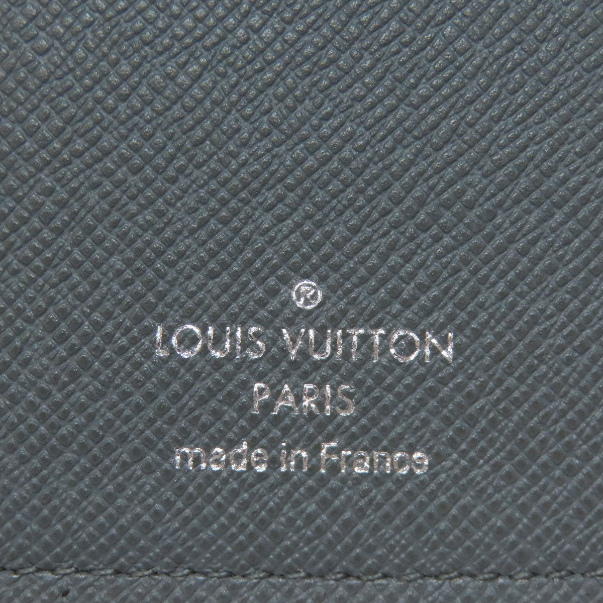 LOUIS VUITTON Long Wallet Purse M32653 Taiga Leather gray Portefeuille Blaza