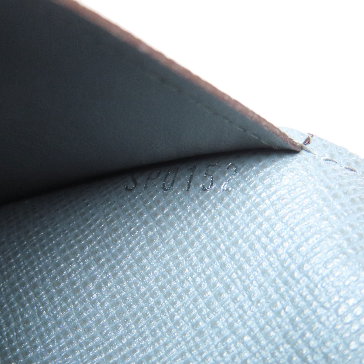 LOUIS VUITTON Long Wallet Purse M32653 Taiga Leather gray Portefeuille Blaza