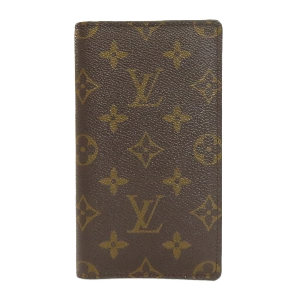 LOUIS VUITTON Notebook cover R20503 Monogram canvas Brown Agenda poch