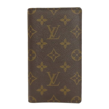 LOUIS VUITTON Notebook cover R20503 Monogram canvas Brown Agenda poch