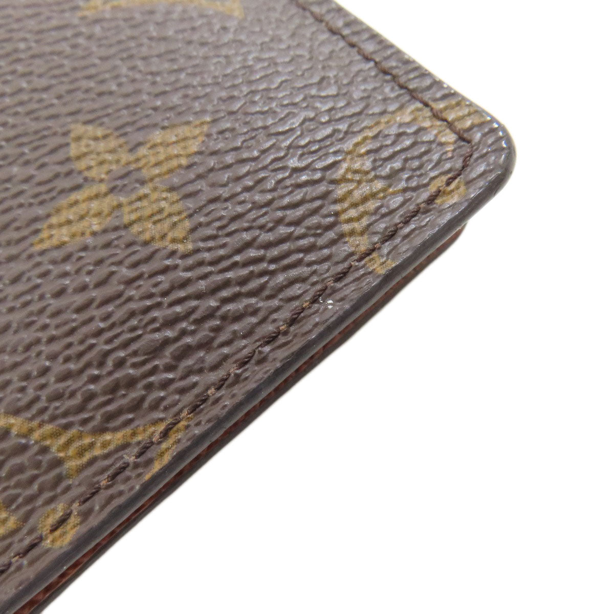 LOUIS VUITTON Notebook cover R20503 Monogram canvas Brown Agenda poch