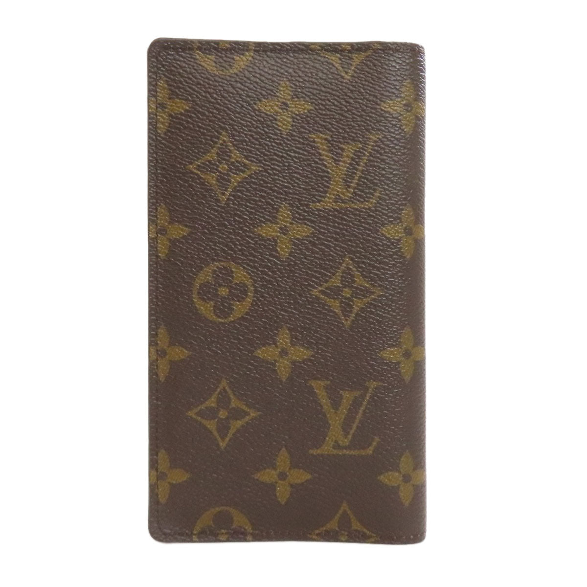 LOUIS VUITTON Notebook cover R20503 Monogram canvas Brown Agenda poch