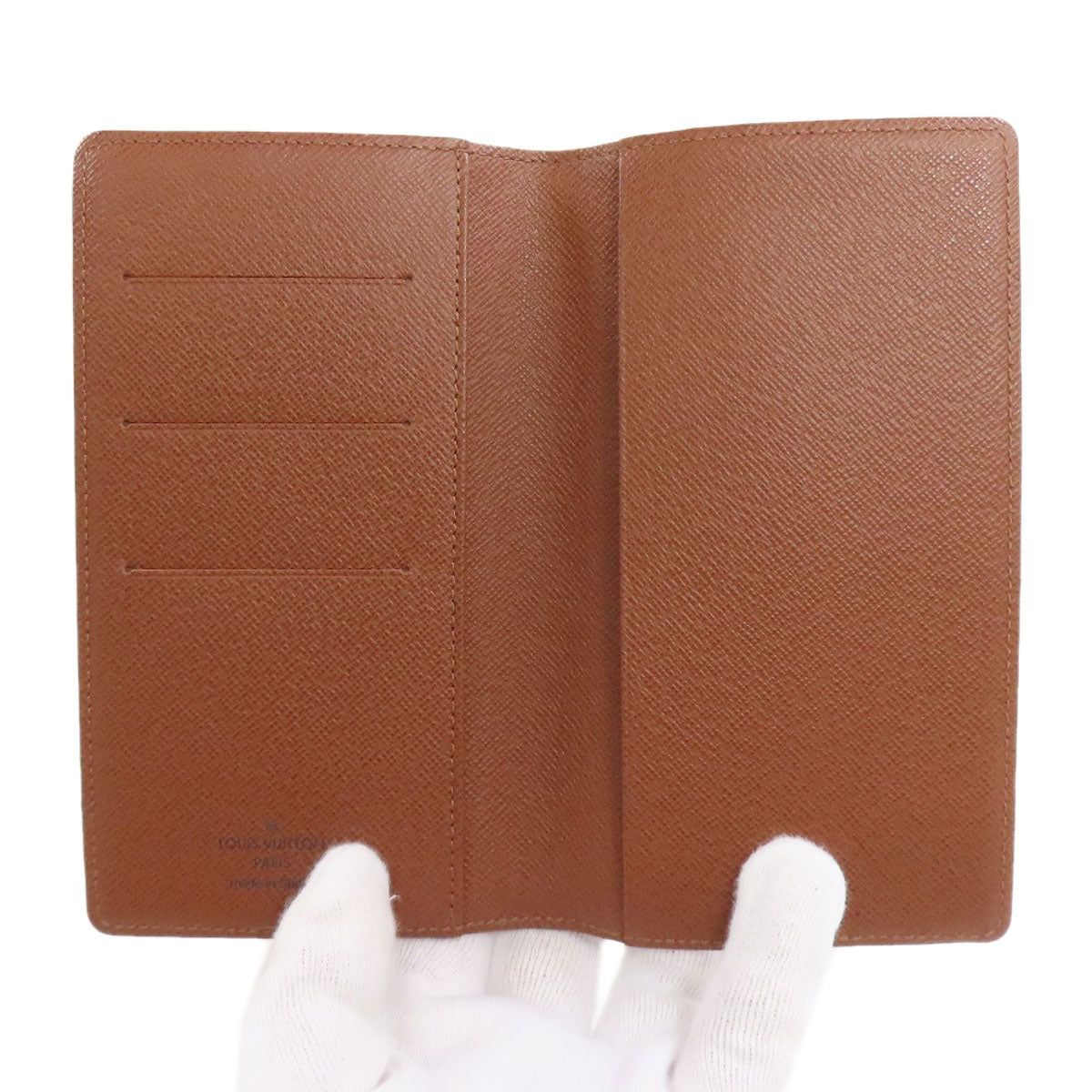 LOUIS VUITTON Notebook cover R20503 Monogram canvas Brown Agenda poch