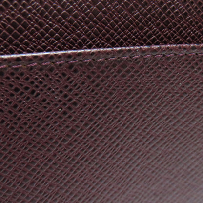 LOUIS VUITTON business bag M30186 Taiga Leather purple Baikal