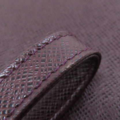 LOUIS VUITTON business bag M30186 Taiga Leather purple Baikal