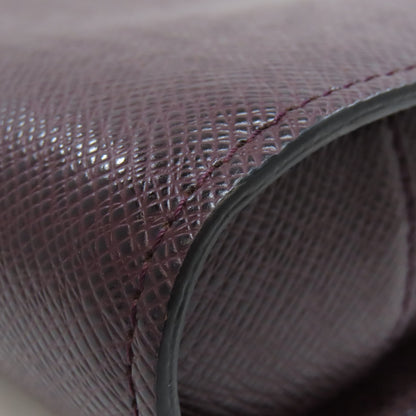 LOUIS VUITTON business bag M30186 Taiga Leather purple Baikal