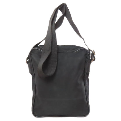PRADA Shoulder Bag Nylon black logoMetal