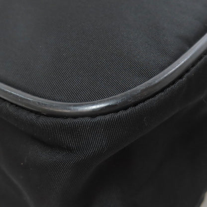 PRADA Shoulder Bag Nylon black logoMetal
