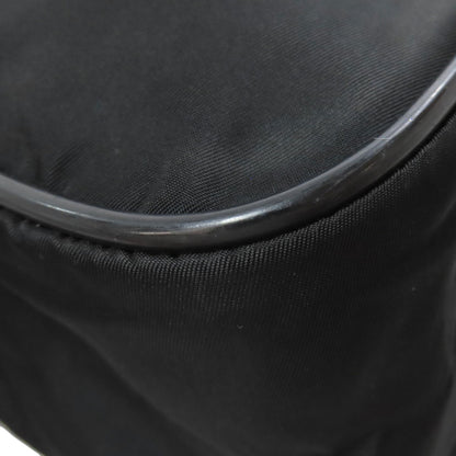 PRADA Shoulder Bag Nylon black logoMetal