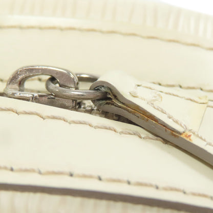LOUIS VUITTON Handbag M5931J Epi white Bowling Montaigne GM
