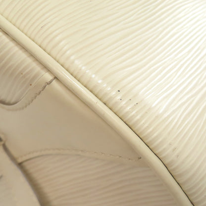 LOUIS VUITTON Handbag M5931J Epi white Bowling Montaigne GM