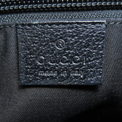 GUCCI Shoulder Bag 122793 canvas black GG