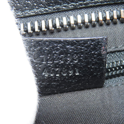 GUCCI Shoulder Bag 122793 canvas black GG