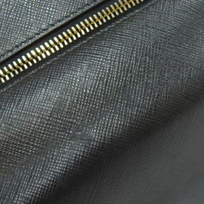 PRADA Long Wallet Purse Safiano black logo