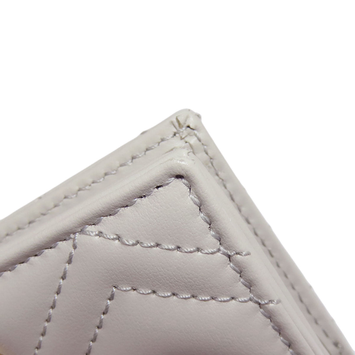 GUCCI Bifold Wallet 466492 leather gray GG Marmont