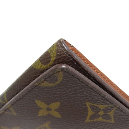 LOUIS VUITTON Card Case M62920 Monogram canvas Brown Anne Vert Cult De Visit