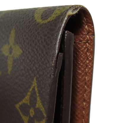 LOUIS VUITTON Card Case M62920 Monogram canvas Brown Anne Vert Cult De Visit