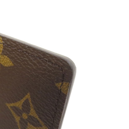 LOUIS VUITTON Card Case M61733 Monogram canvas Brown Porte Cartes・Simple