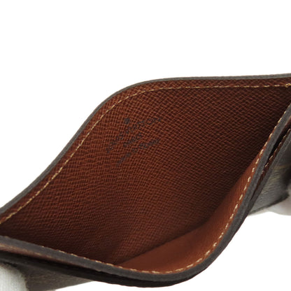 LOUIS VUITTON Card Case M61733 Monogram canvas Brown Porte Cartes・Simple