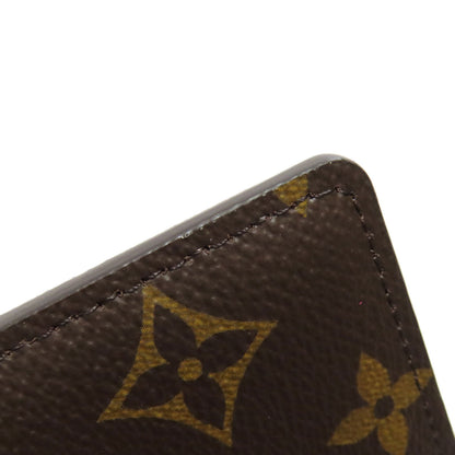 LOUIS VUITTON Card Case M61733 Monogram canvas Brown Porte Cartes・Simple