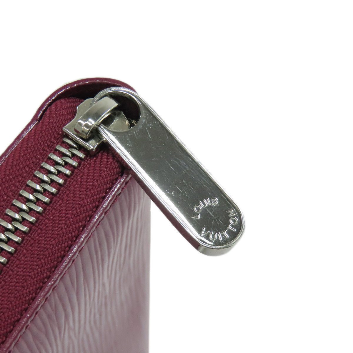 LOUIS VUITTON Long Wallet Purse M60305 Epi Red Zippy wallet